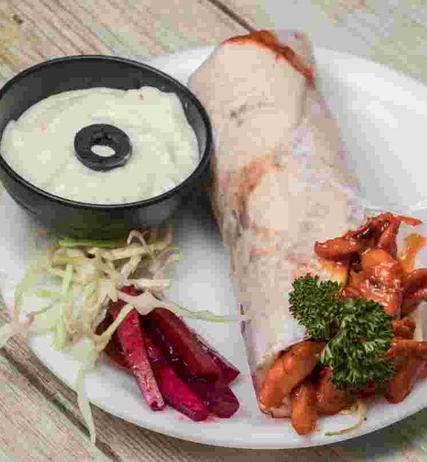 Big Butter Chicken Shawarma