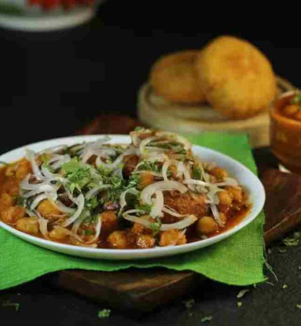 Chhole Tikki Chaat