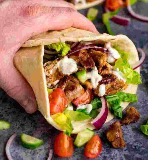 Mushroom Shawarma