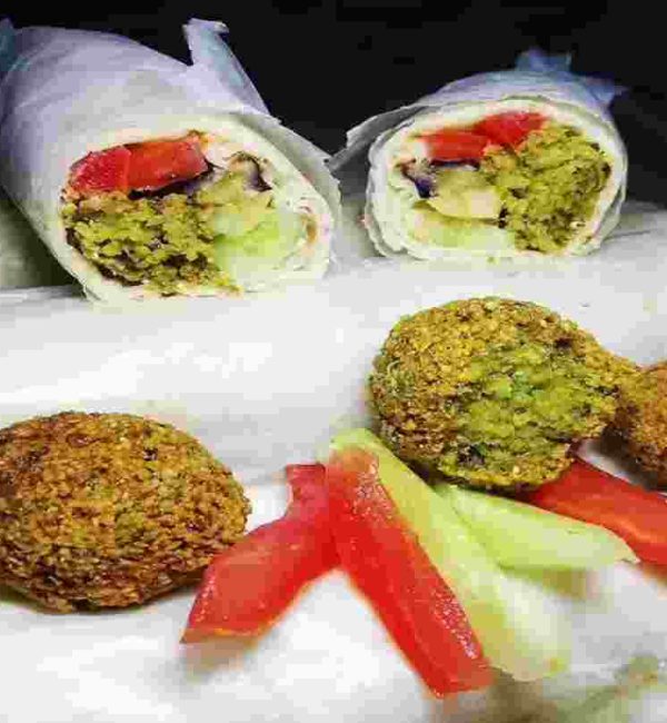 Veg Falafel Shawarma