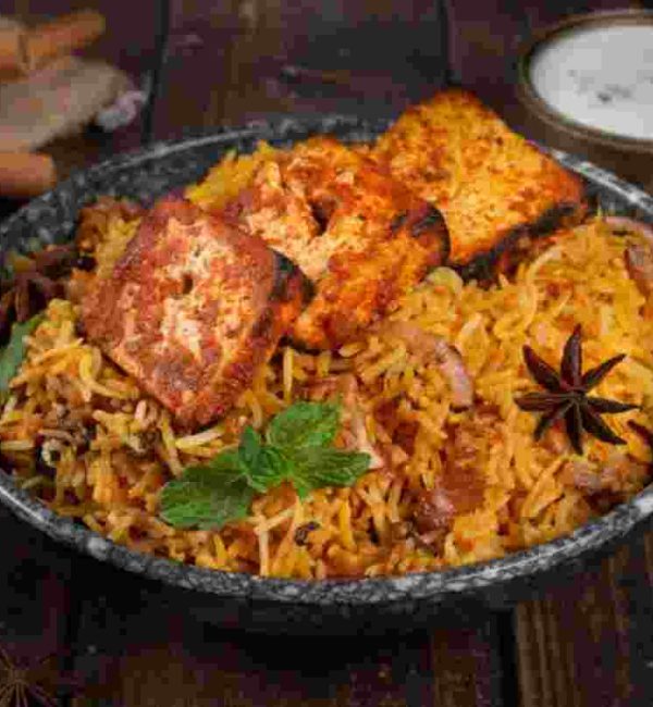 Paneer Tikka Biryani