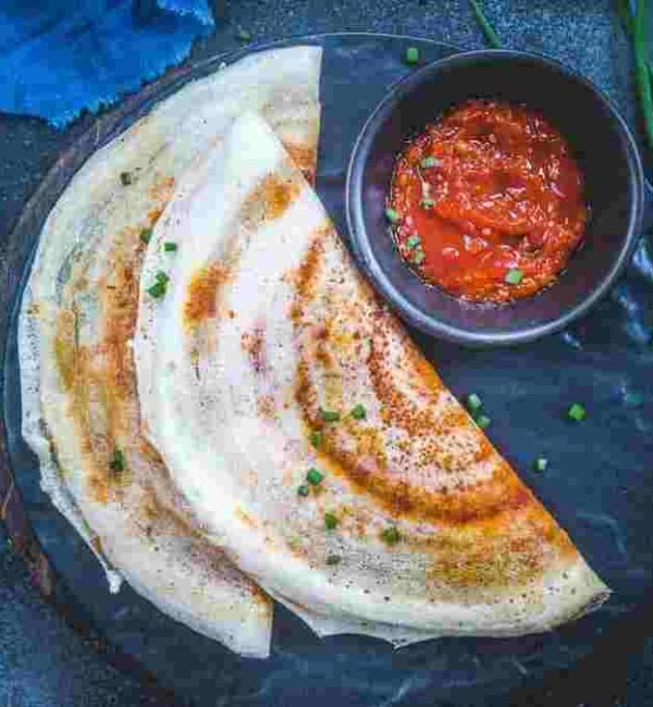 Schezwan Sada Dosa