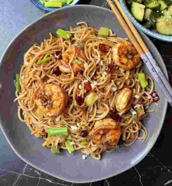 Prawns Chopper Noodles