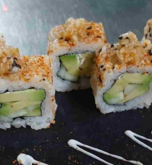 Jalapeno Avocado Cream Cheese Sushi