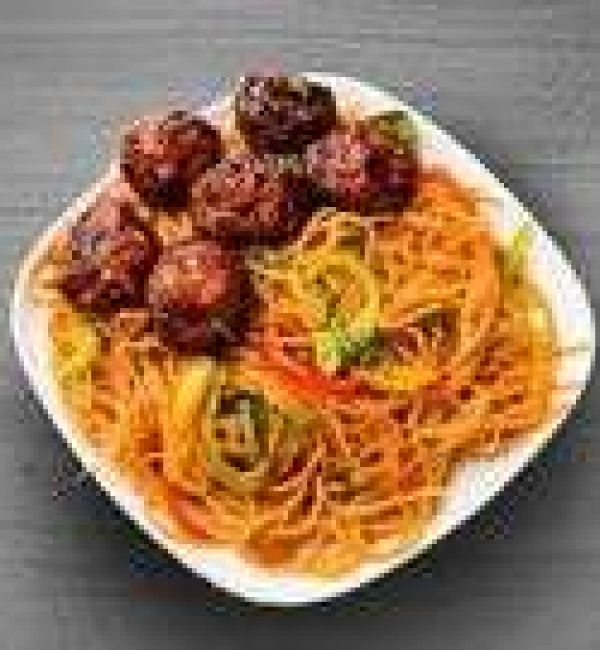 Veg Manchurian Noodles